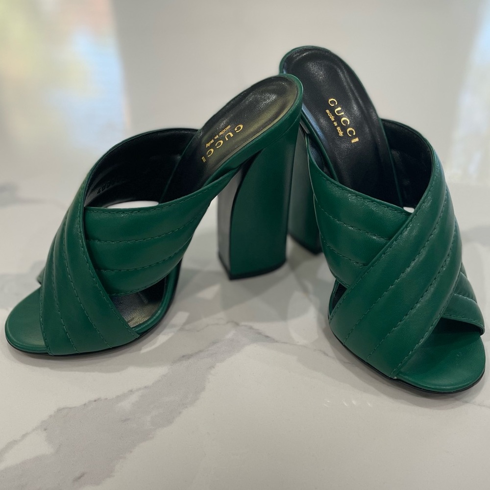 Gucci Webby mule sandals - size 8